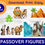 Thumbnail: Passover Table Decor,  Seder Decoration, Passover Split The Sea Figures,  Passo