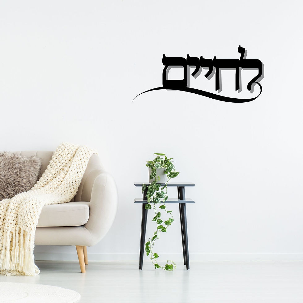 Thumbnail: Lechaim Hebrew Sign