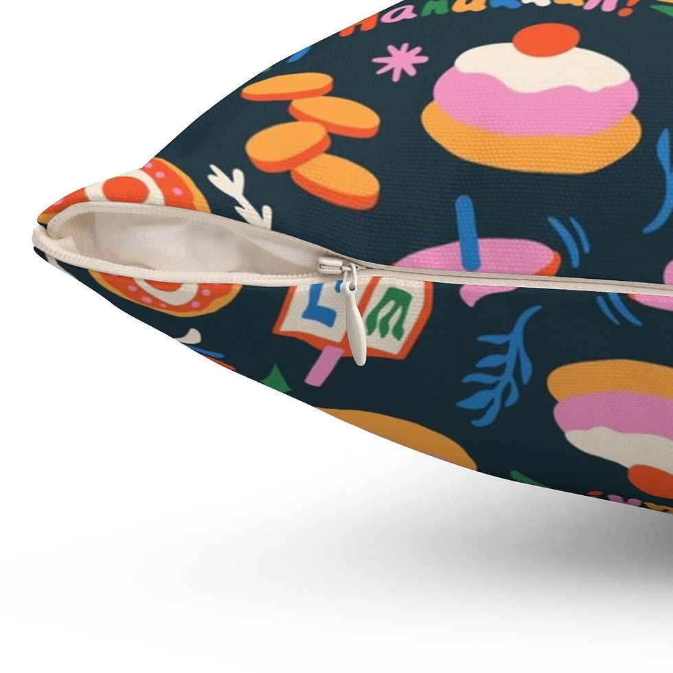 Thumbnail: Hanukkah Square Pillow Case