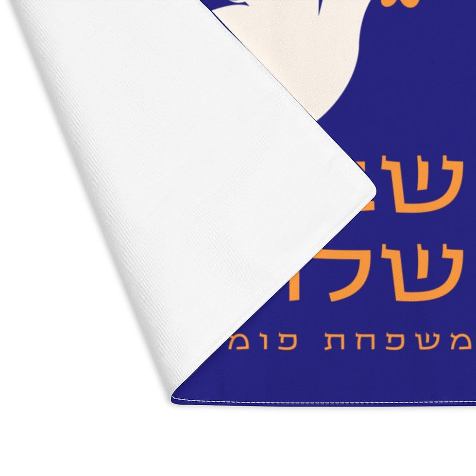 Thumbnail: Personalized Shabbat Challah Covers