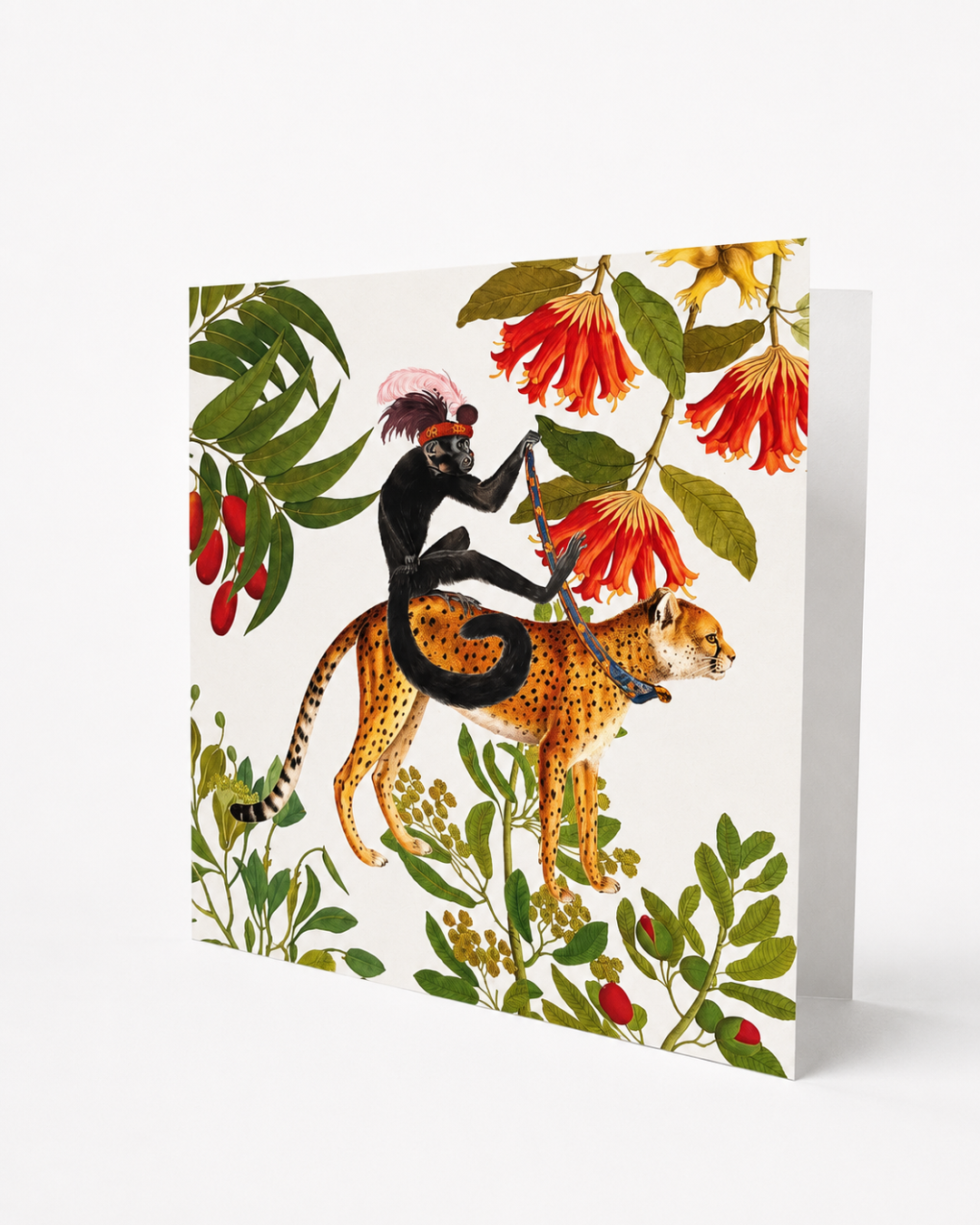 Cheetah Chariot | Greeting Card
