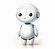 Illustration d'un mignon petit robot