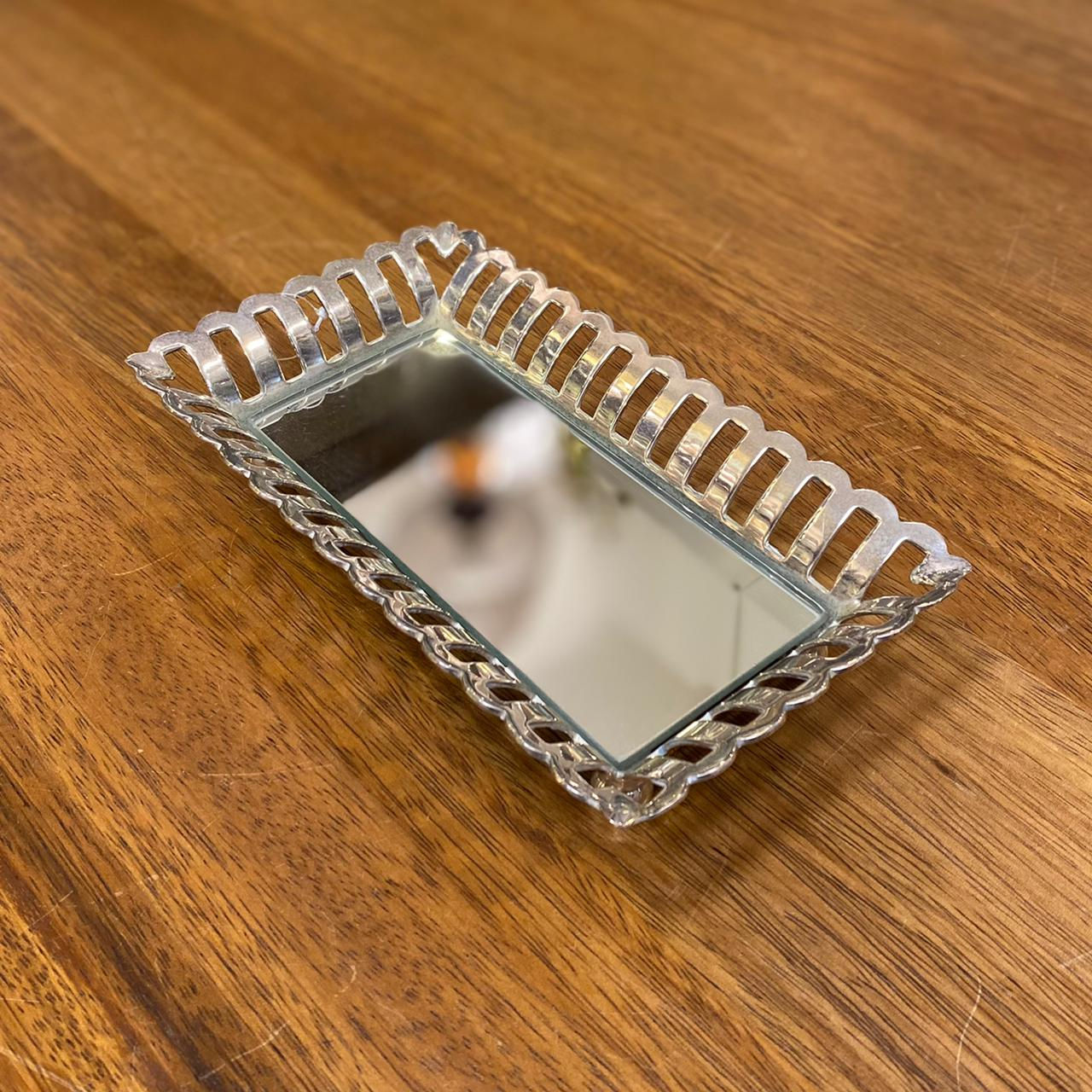 110430 Bandeja prata 22x12cm