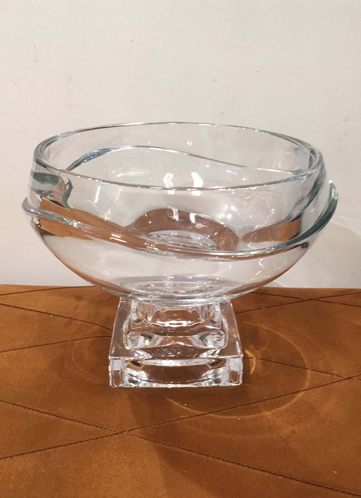 143598 Centro de Mesa Transparente com pé