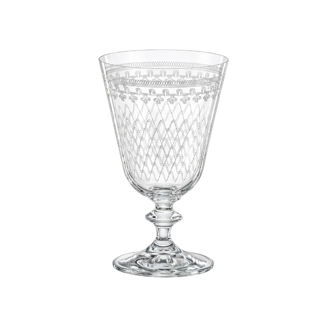 154548  Jg 6 Taças P/ Agua Pantografada