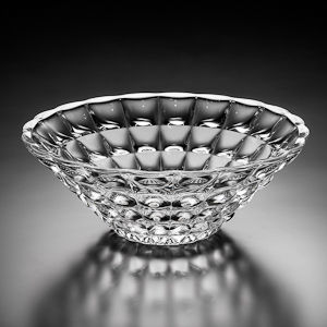 105662 Fruteira Cristal Bubble 30cm