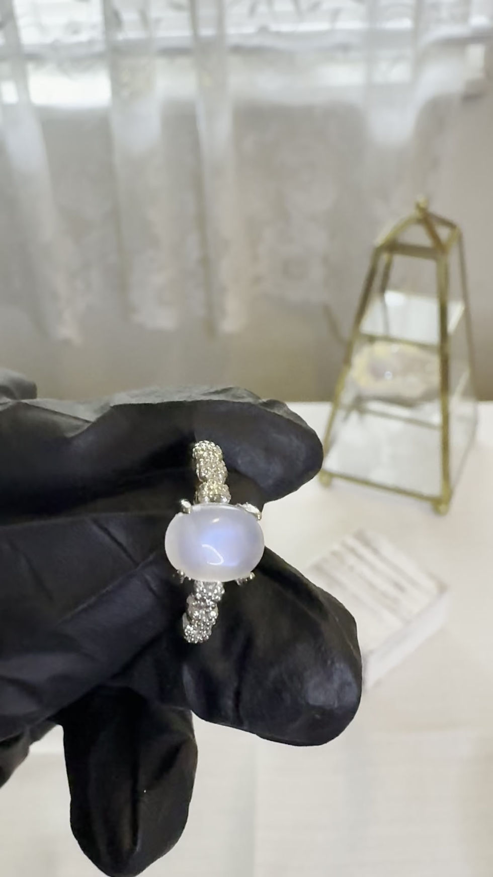 Thumbnail: Moonstone Adjustable Ring