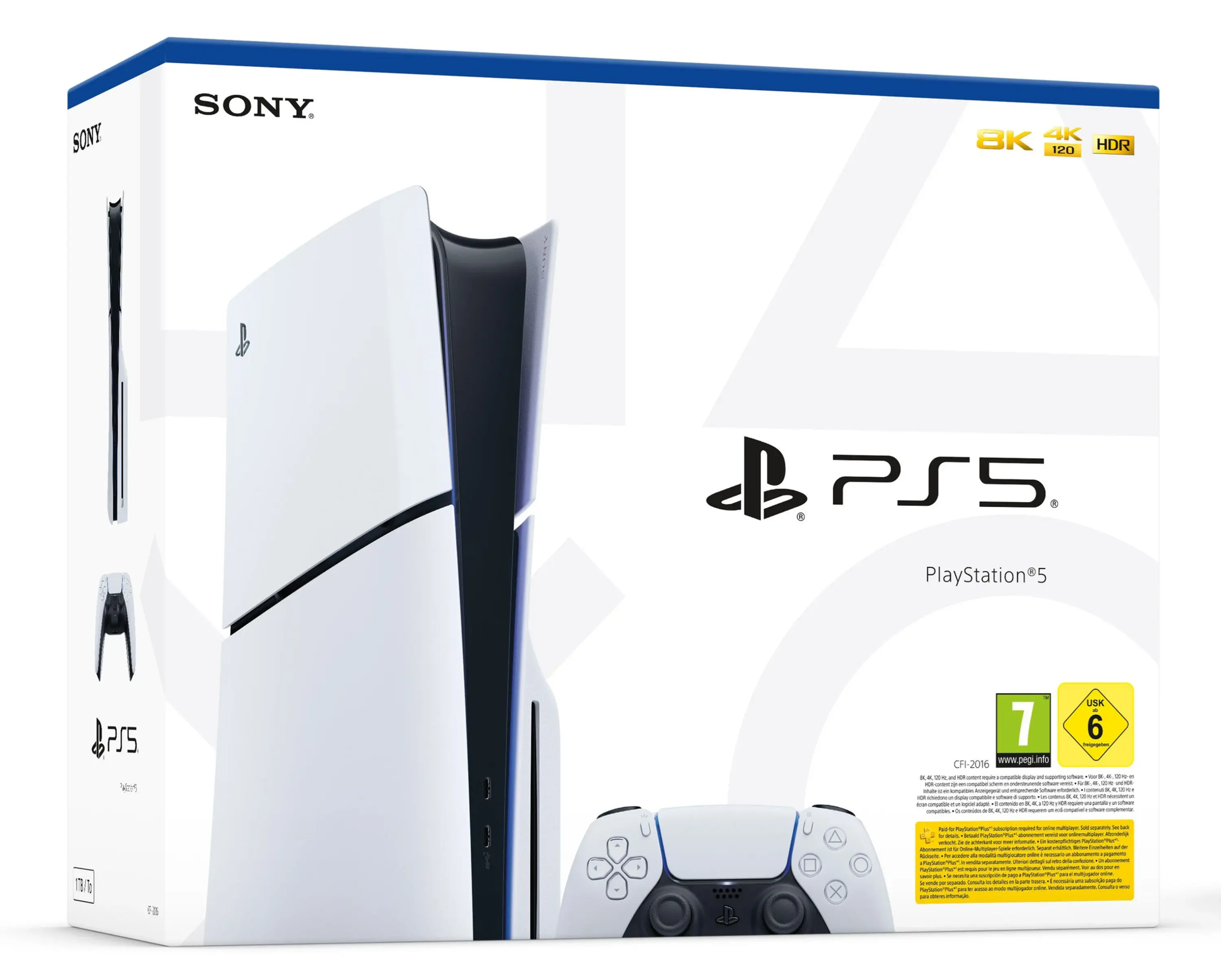 Sony PlayStation 5 Slim - [Europe] CFI-2116A