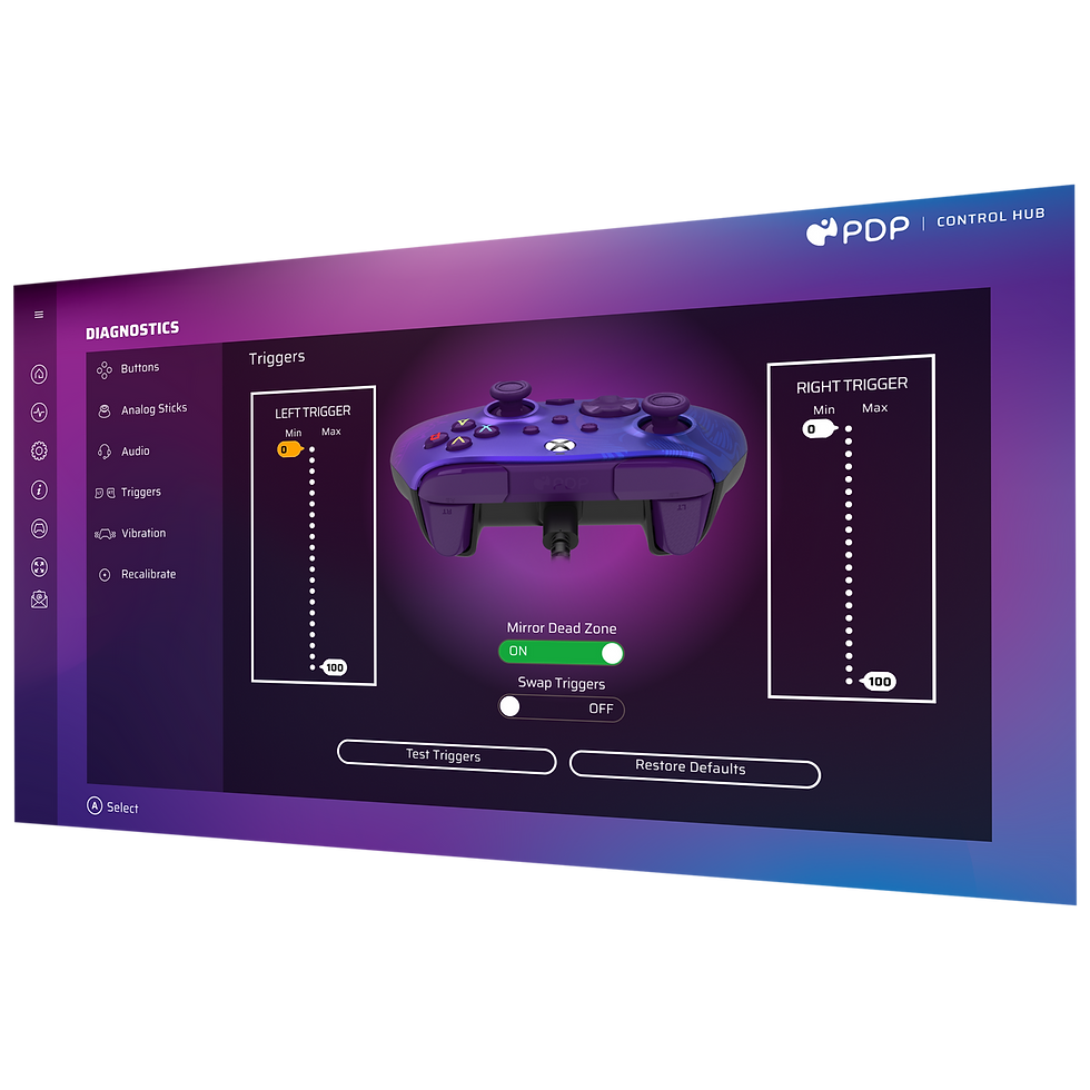 Miniature : PDP MANETTE XBOX SERIES X|S & PC PURPLE FADE REMATCH
