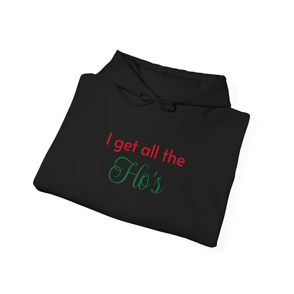 Thumbnail: I Get All the Ho's Heavy Blend Hoodie