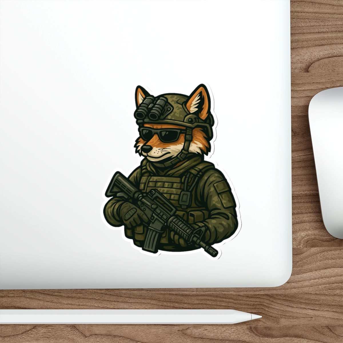 War Fox Vinyl Sticker