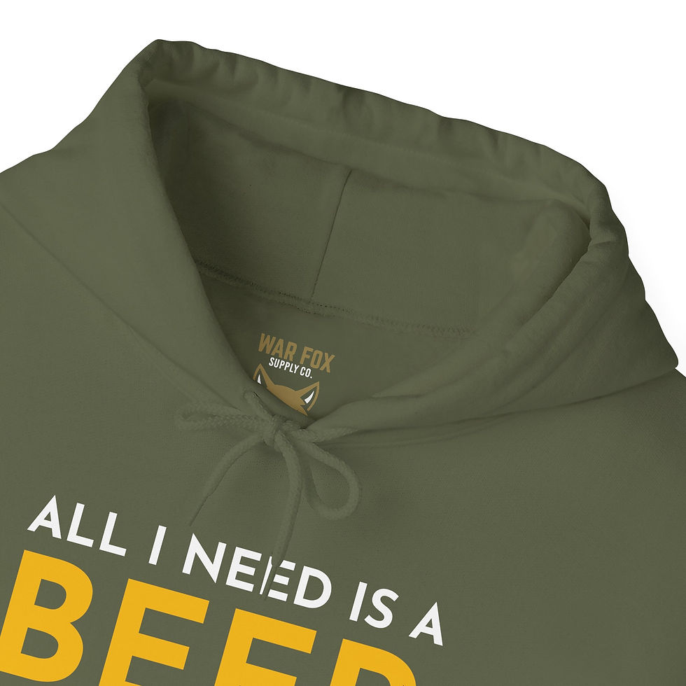Thumbnail: All I Need Is A Beer Heavy Blend Hooded Sweatshirt 