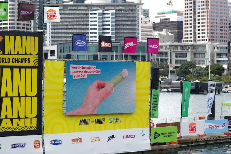 Event activation for Z Manu World Champs delivered by These Guys I Know to build brand awareness and media attention