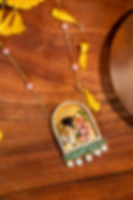 Traditional and statement pendant