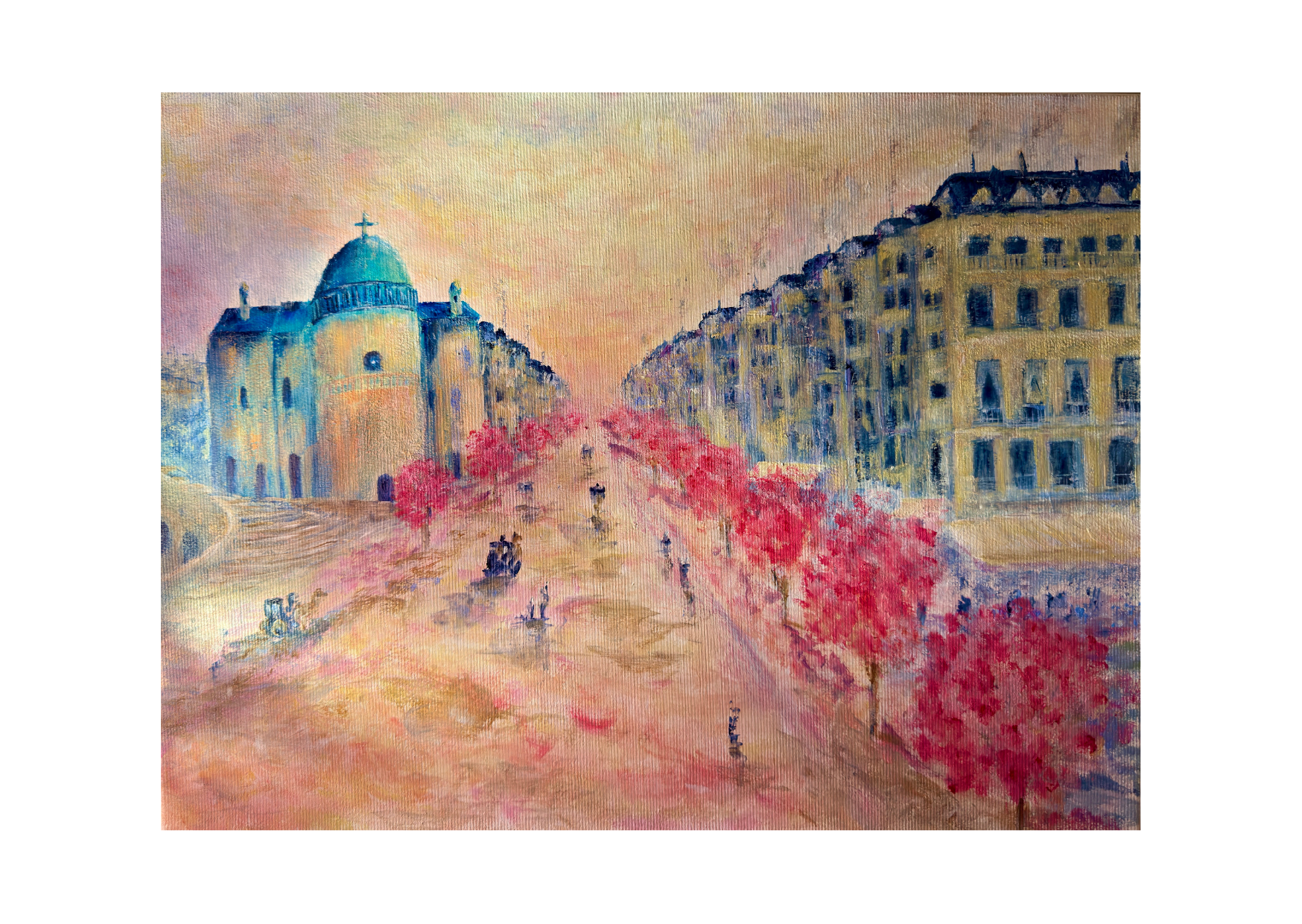 Ansichtskarte - "L'Église, Paris"