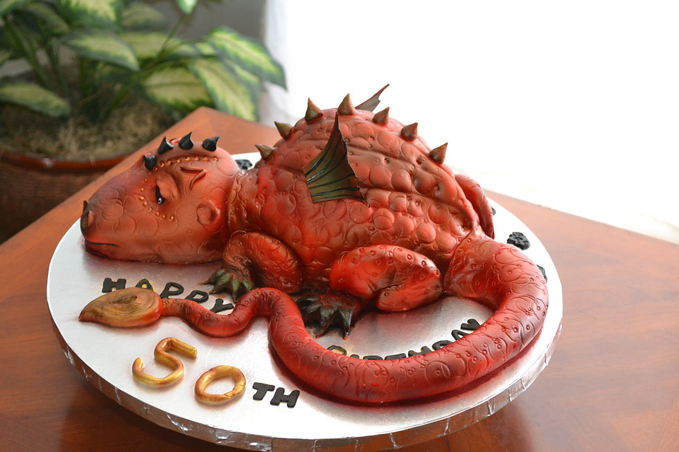 Dragon Cake Tutorial