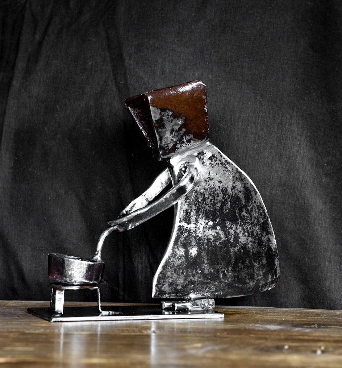 La cuisinière support de bougie de type chauffe plat