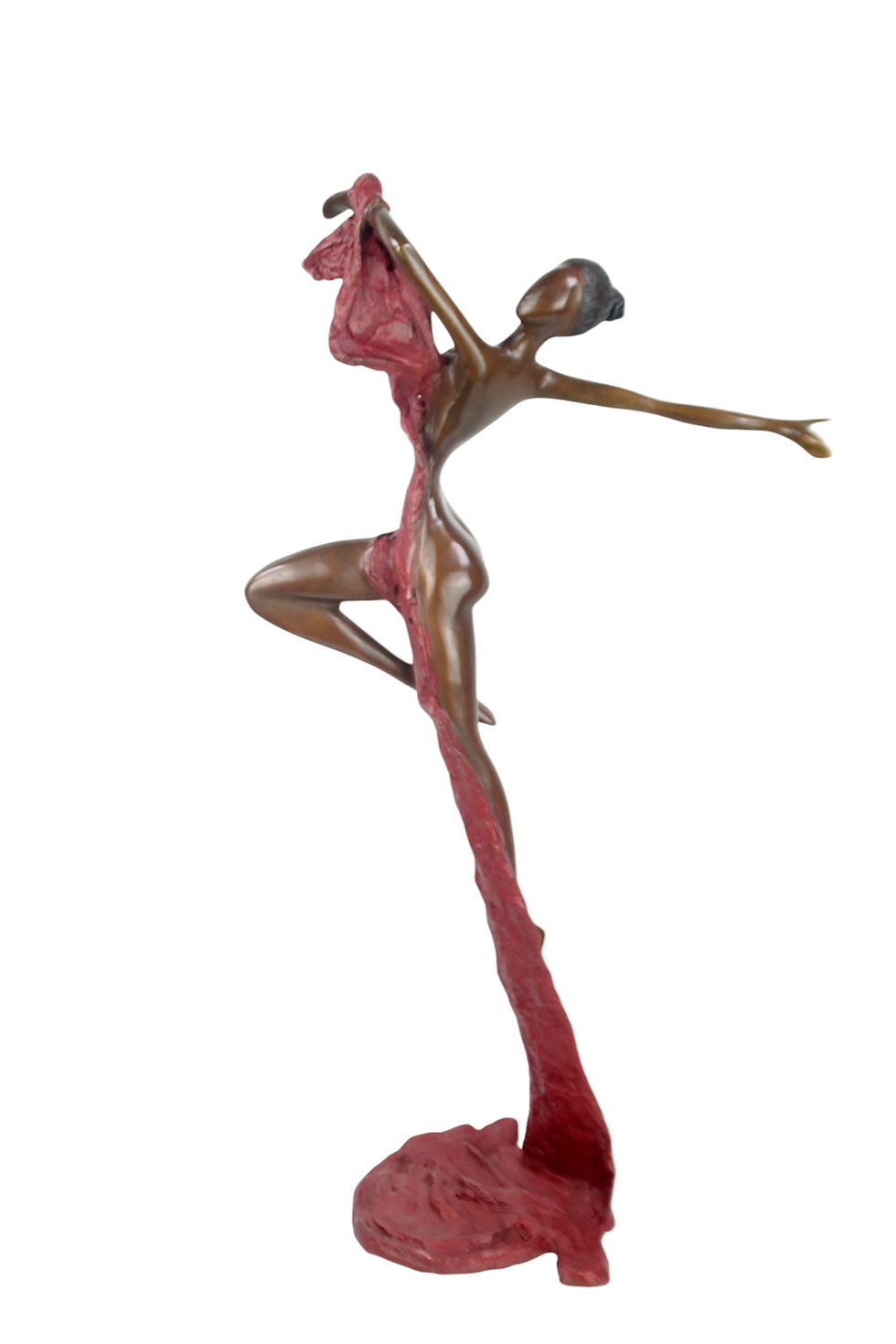 Miniature : Danseuse rouge 68 cm