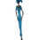 Miniature : Elegante bleue 80 cm