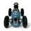Miniature : Bolide n°23 bleu ciel et son pilote
