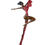 Miniature : Danseuse rouge 68 cm