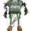 Miniature : Robot lampe sur socle en bois