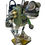 Miniature : Robot lampe sur socle en bois