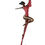 Miniature : Danseuse rouge 68 cm