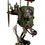 Miniature : Robot lampe sur socle en bois