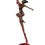 Miniature : Danseuse rouge 68 cm