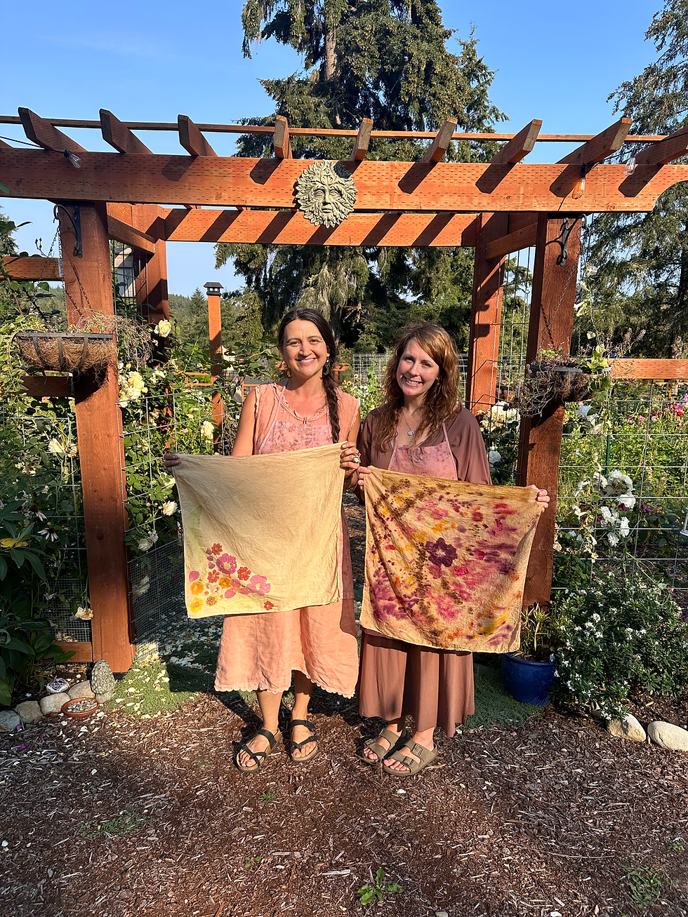 Thumbnail: Renewal Retreat- Sacred Crafting a Botanical Dyed Scarf