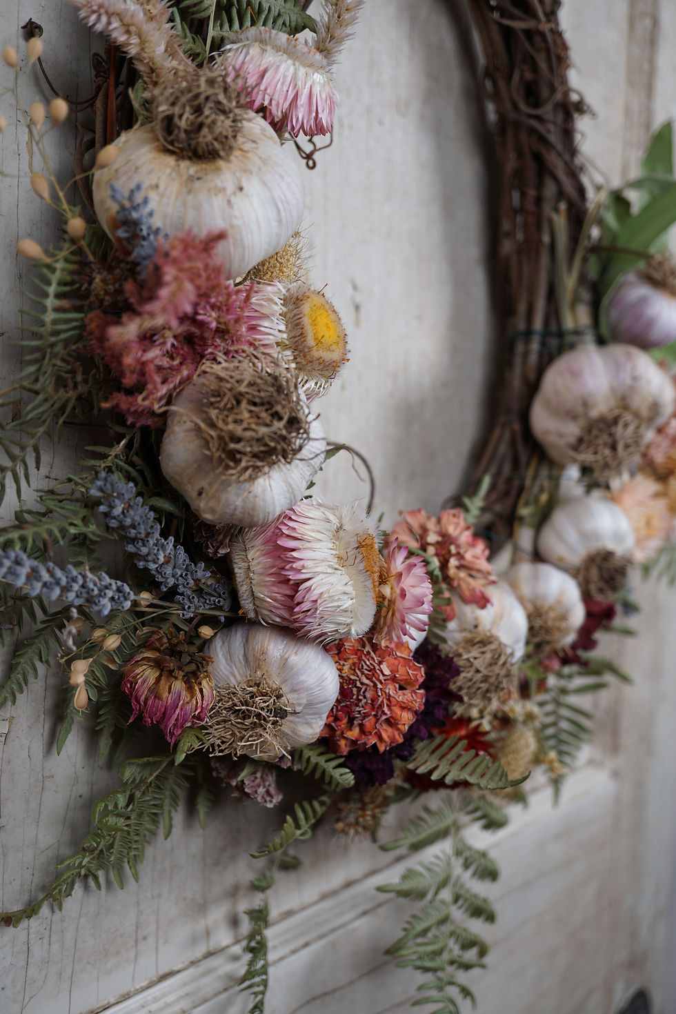 Thumbnail: Harvest Wreath Workshop- Dried Botanicals & Garlic
