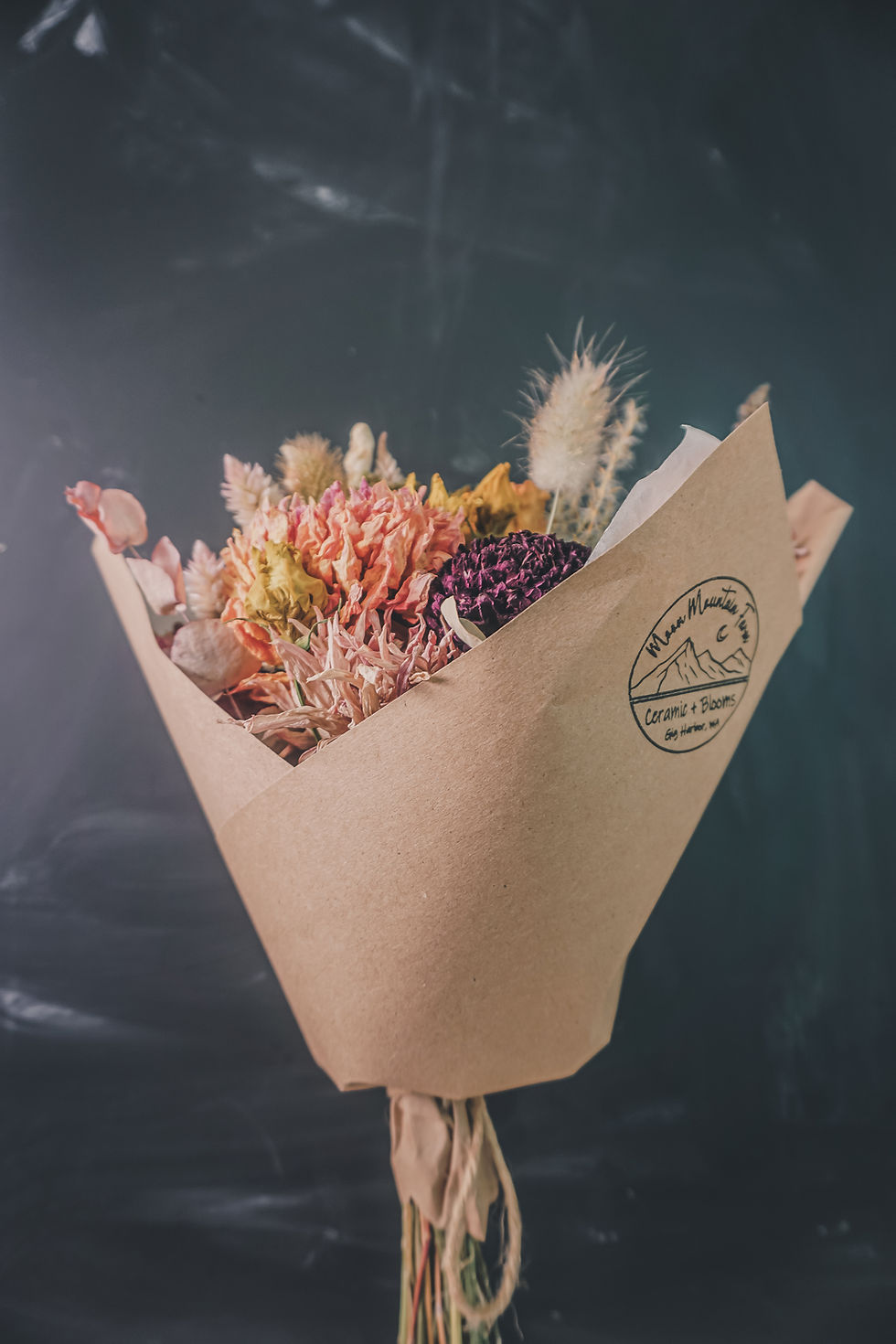 Thumbnail: Dried 'Everlasting' Flower Bouquet- Medium