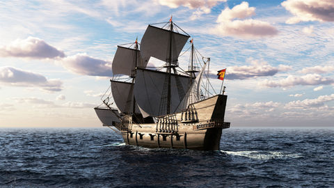 3D Visualisering - El Galleon - 3D Animation