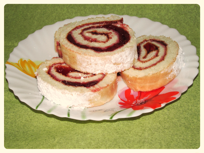 Rulada cu dulceata