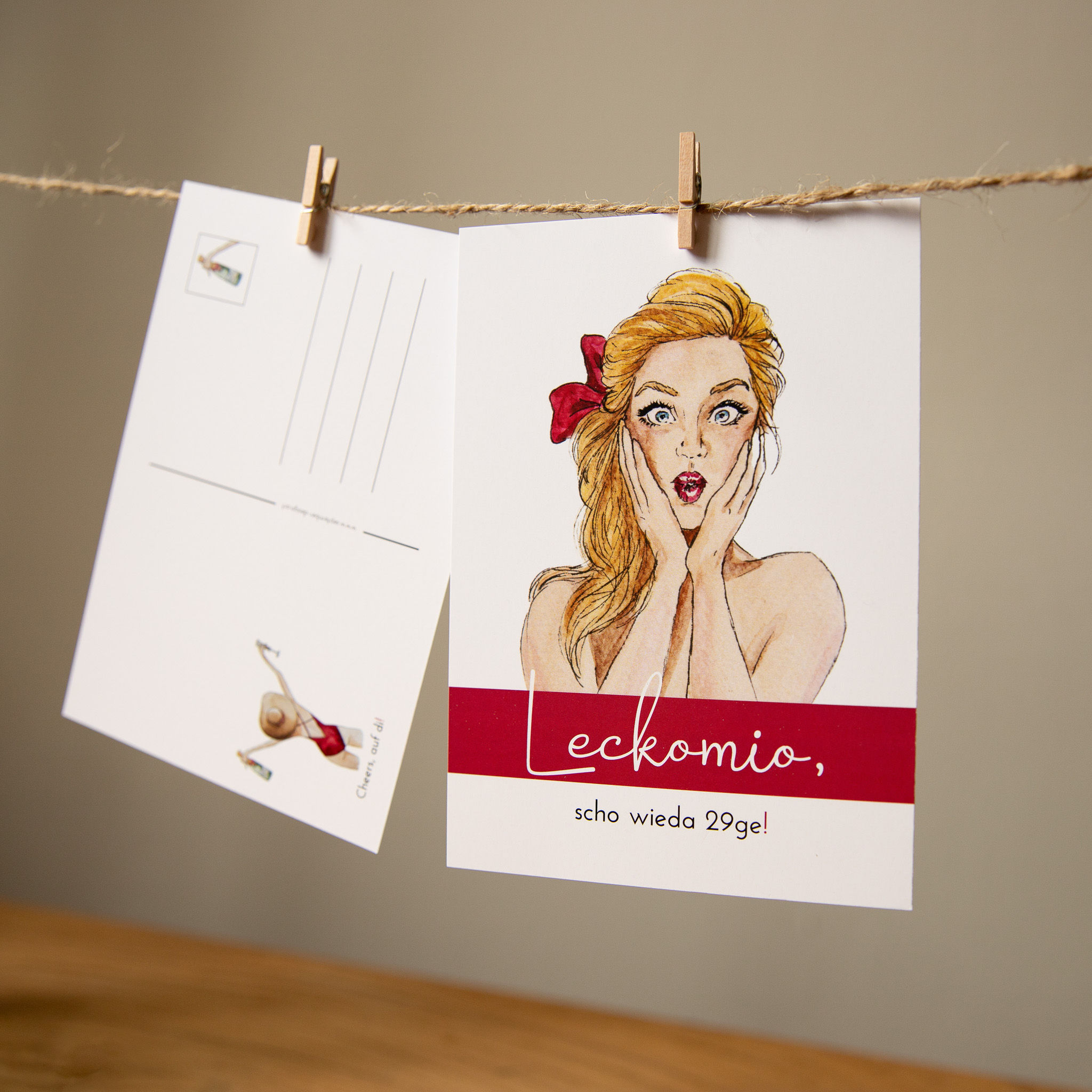Geburtstag – Leckomio 29 | Postkarte
