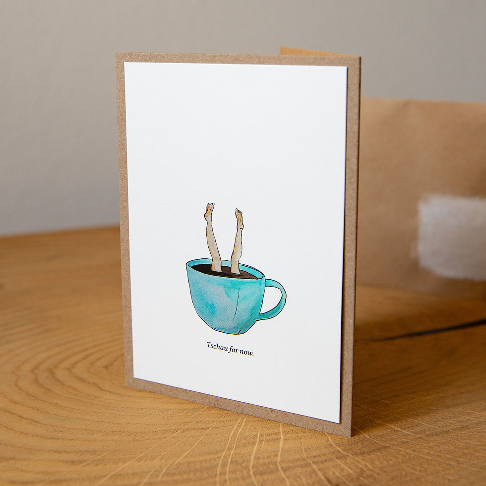 Miniaturbild: Kaffee-Zustand | Klappkarte mit Kuvert