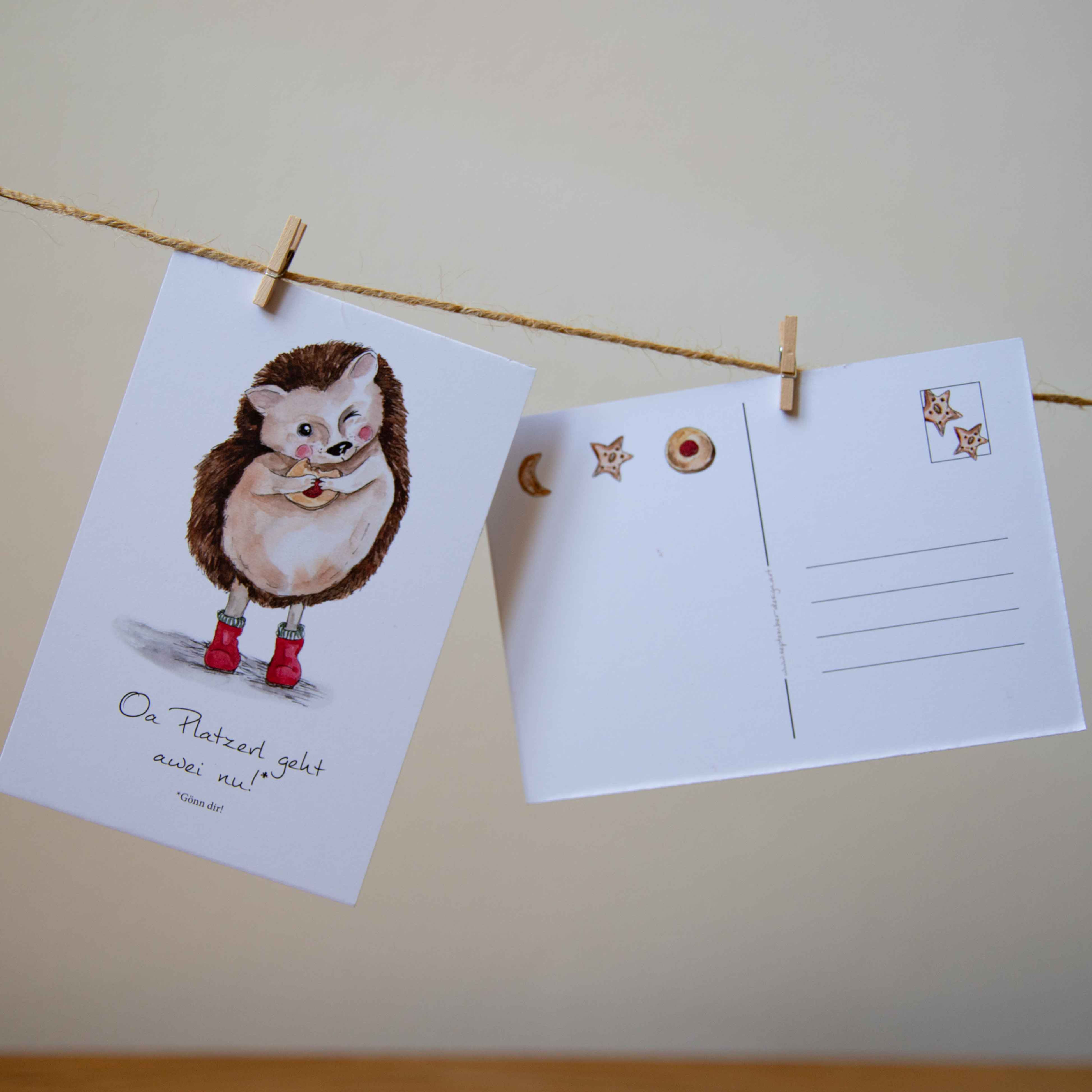 Always Platzerl | A6 Postkarte