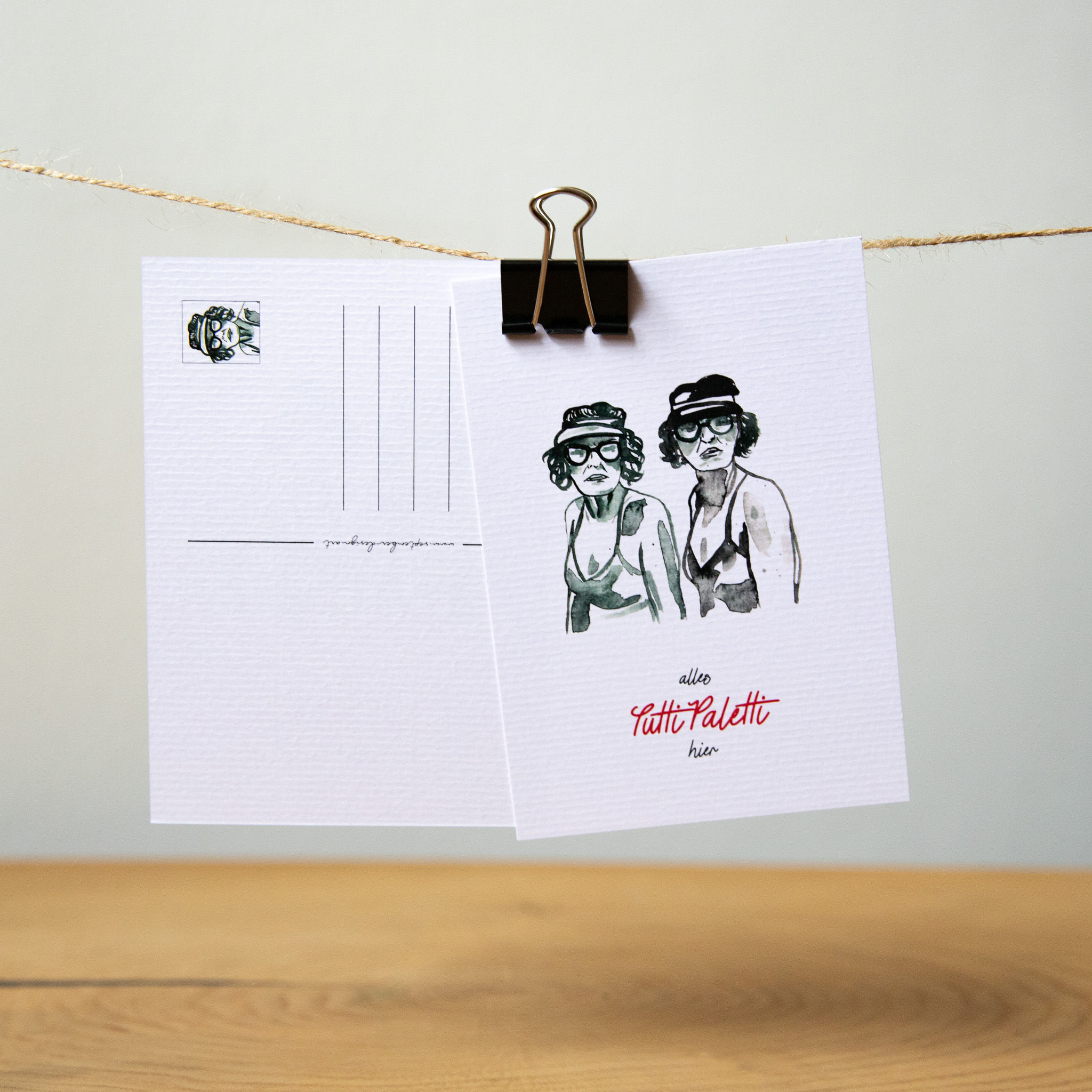 Tutti Paletti | A6 Postkarte