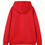 Thumbnail: Red I Heart House Music Hoodie Back