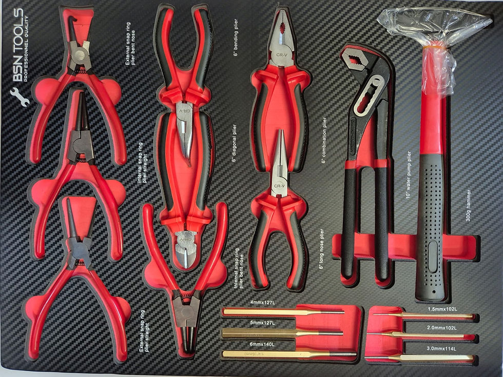 Miniature : SERVANTE BSN TOOLS 8 TIROIRS DONT 7 ÉQUIPÉS
