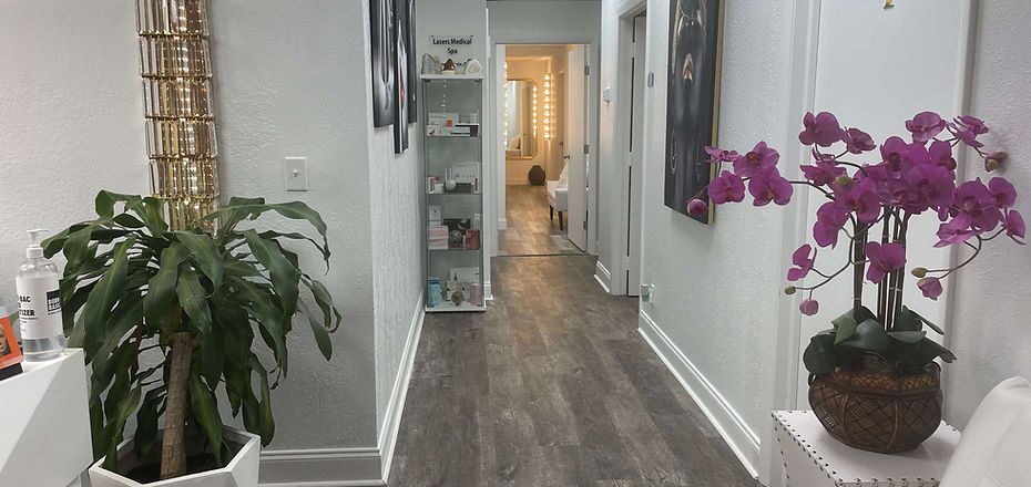 Kaviar Skin Studio interior in Boca Raton Florida beauty treatment space