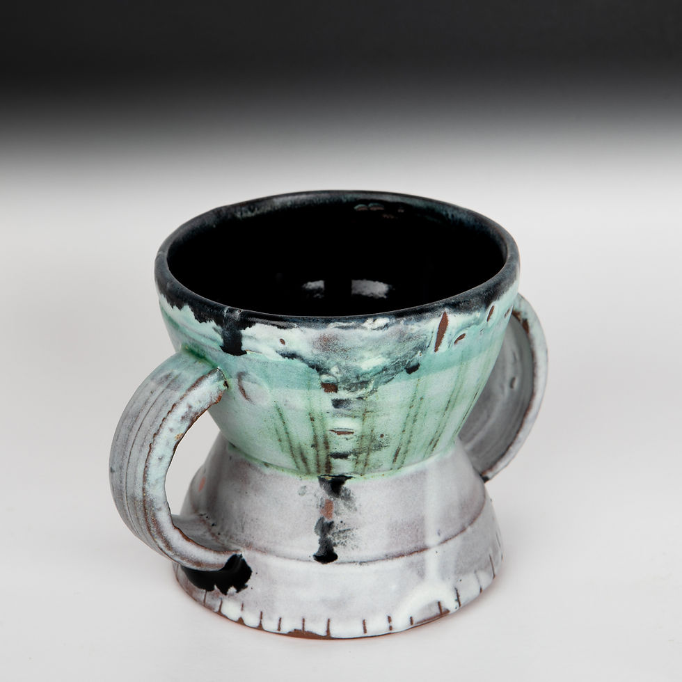 Thumbnail: Sci Fi Brutalist Crust Mug 2 Handle