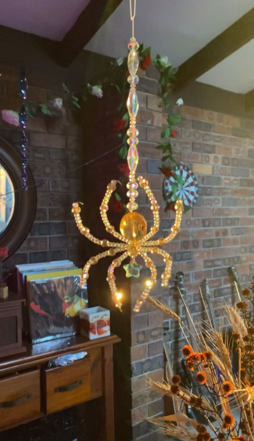 Honey Dew Spider Suncatcher