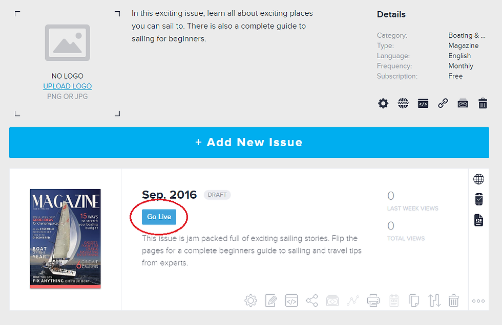 publishing wizard