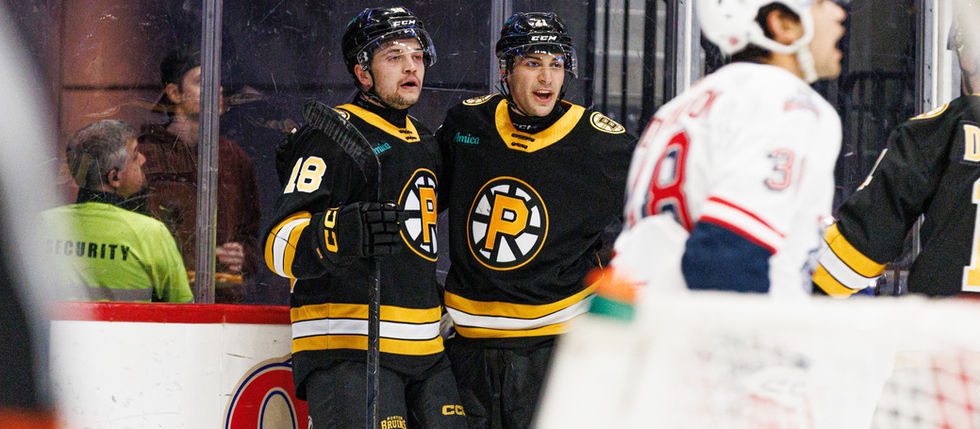 DIPIETRO, LOCMELIS PUT P-BRUINS PAST WOLF PACK