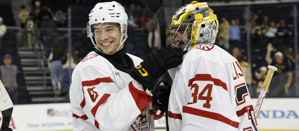 EYSSIMONT’S HAT TRICK, ZAJICEK’S GOALIE GOAL HELP P-BRUINS POWER PAST CHECKERS FOR FIRST WIN OF SEASON