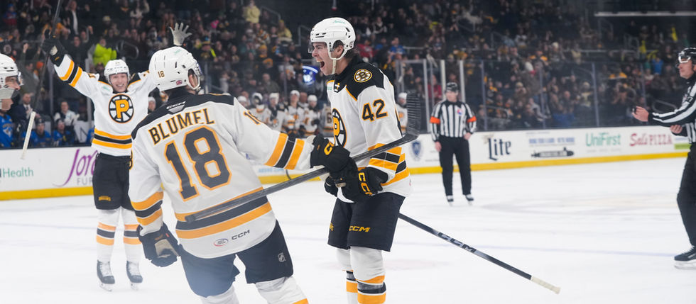 BRUNET’S LATE GOAL LIFTS P-BRUINS PAST THUNDERBIRDS