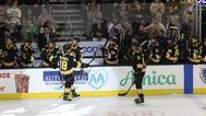 P-BRUINS OUTLAST THUNDERBIRDS TO EVEN SERIES