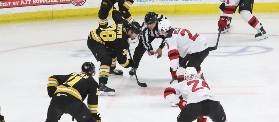 P-BRUINS TOPPED BY COMETS IN REGULAR SEASON FINALE